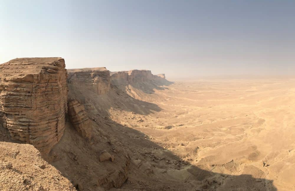 The Edge of the World, Saudi Arabia