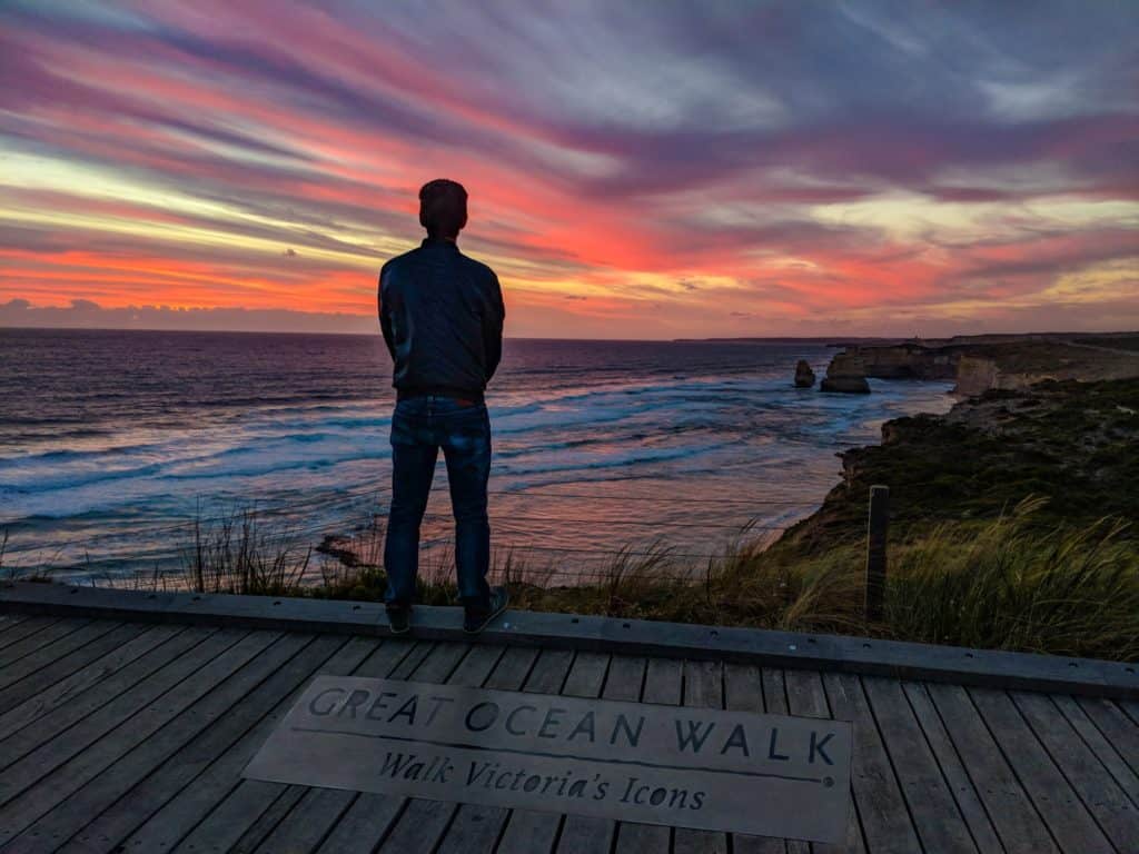 Wandering Earl at the Great Ocean Walk (Victoria, Australia)