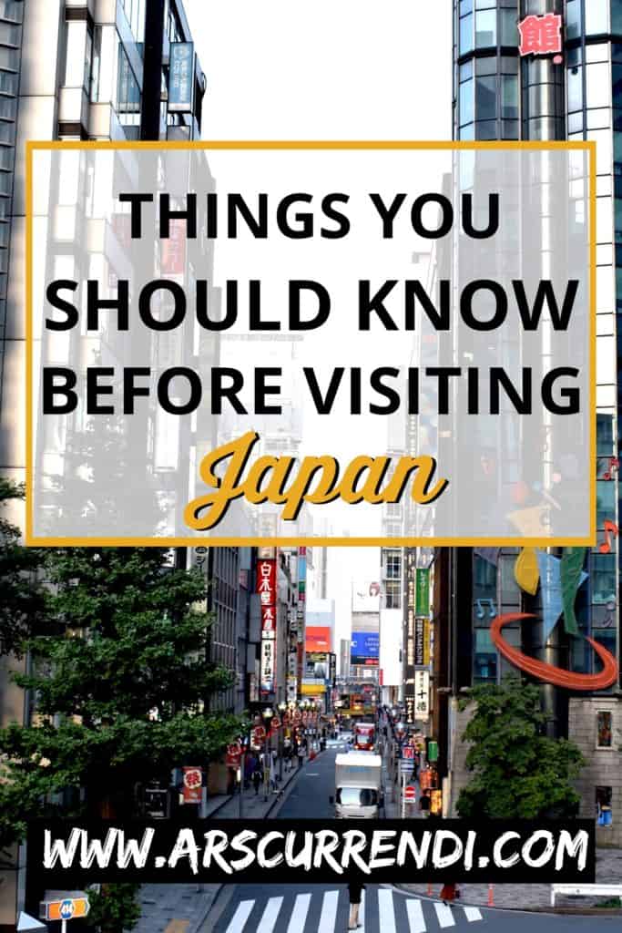 Things To Know Before Visiting Japan • Ars Currendi